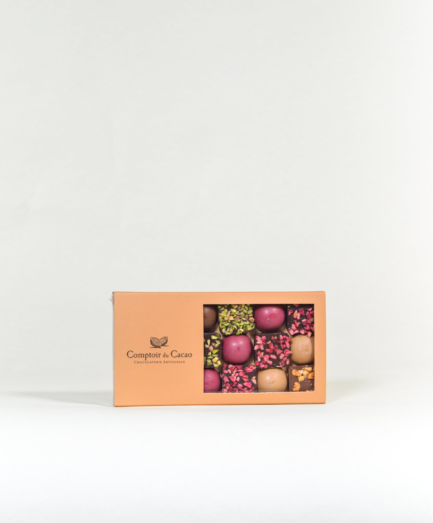 Comptoir du Cacao Flakey Praline Squares & Domes