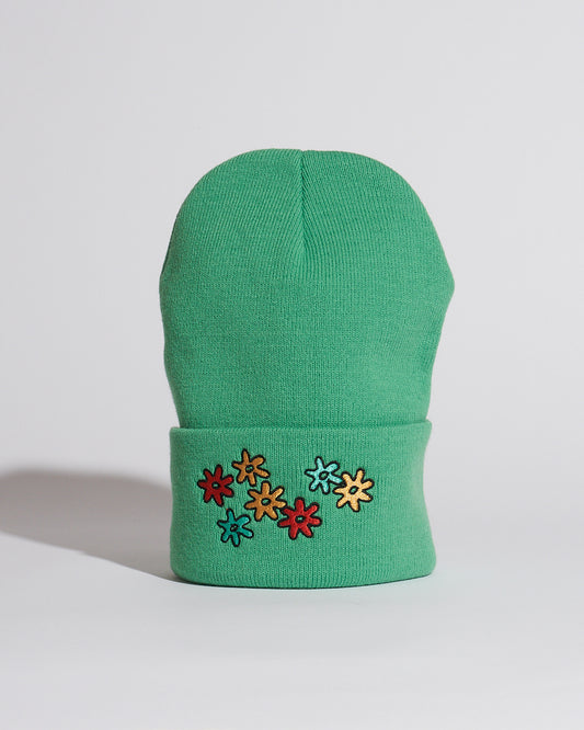 Park Deli Floral Knit Cap