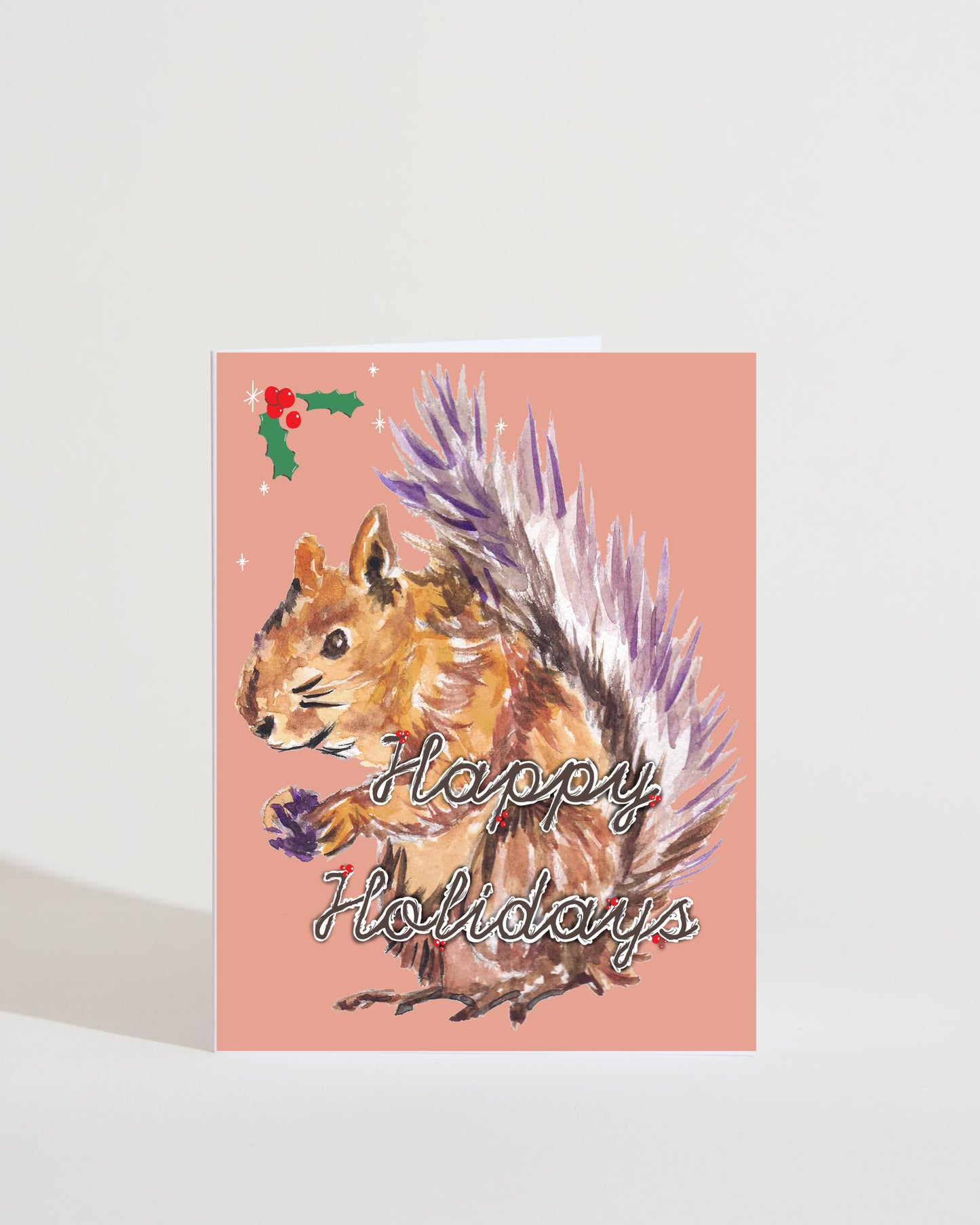 Squirrel Greeting Card